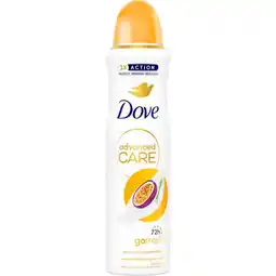 Etos Dove Advanced Care Go Fresh Passion Fruit Anti-Transpirant Deodorant Spray 150 ML aanbieding