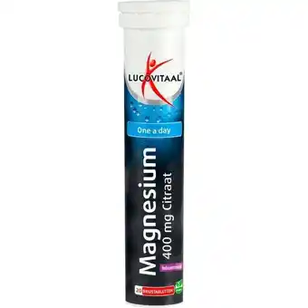 Etos Lucovitaal Magnesium Citraat Bruistabletten 20 stuks aanbieding