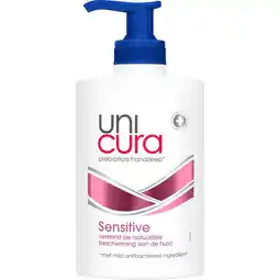 Etos Unicura Prebiotica Sensitive Handzeep 250 ML aanbieding