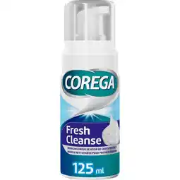 Etos Corega Fresh Cleanse Mousse Kunstgebitreiniger - 125 ML aanbieding