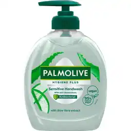 Etos Palmolive Hygiëne Plus Sensitive Antibacteriële Vloeibare Handzeep 300 ML aanbieding