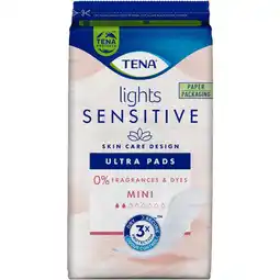 Etos TENA Lights Sensitive Mini Verbanden 20 stuks aanbieding