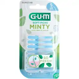 Etos GUM Soft-Picks Comfort Flex Mint Small 40 stuks aanbieding