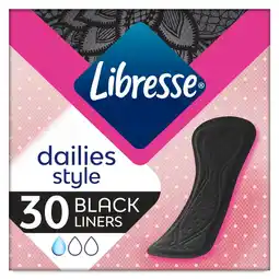 Etos Libresse Daily Fresh Black Inlegkruisjes Normal aanbieding