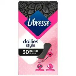 Etos Libresse Daily Fresh Black Inlegkruisjes Normal aanbieding