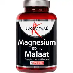 Etos Lucovitaal Magnesium Malaat Energy Tabletten 90 stuks aanbieding
