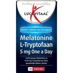Etos Lucovitaal Melatonine L-Tryptofaan 5mg aanbieding