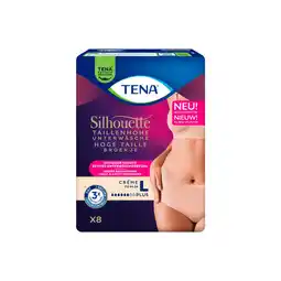 Etos TENA Silhouette Plus High Waist Wegwerpbroekjes Crème L 8 stuks aanbieding