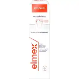 Etos Elmex Anti-Cariës Mentholvrij Tandpasta - 75 ML aanbieding