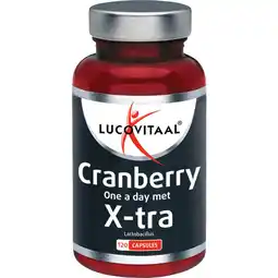 Etos Lucovitaal Cranberry X-tra Forte Capsules aanbieding