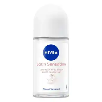 Etos NIVEA Satin Sensation Deodorant Roller 50 ML aanbieding