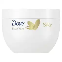 Etos Dove Body Love Silky Pampering Bodycrème 300 ML aanbieding