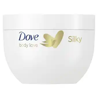 Etos Dove Body Love Silky Pampering Bodycrème 300 ML aanbieding
