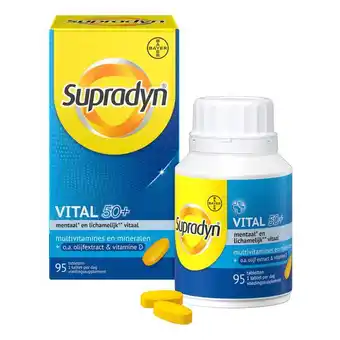 Etos Supradyn Vital 50+ multivitamines voor vijftigplussers 95 tabletten aanbieding