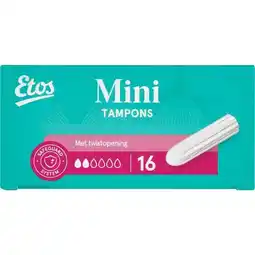 Etos Etos Tampons Mini 16 stuks aanbieding