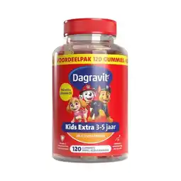 Etos Dagravit Kids Xtra 3-5 jaar 120 gummies aanbieding