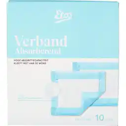 Etos Etos Absorberend verband 10 x 10 CM 10 stuks aanbieding