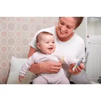 Etos Jordan kindertandenborstel Step 1 Baby (0-2 Jaar) aanbieding