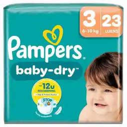Etos Pampers Baby Dry Luiers Maat 3 6-10 KG 23 stuks aanbieding