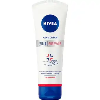 Etos NIVEA 3in1 Repair Handcrème 100 ML aanbieding