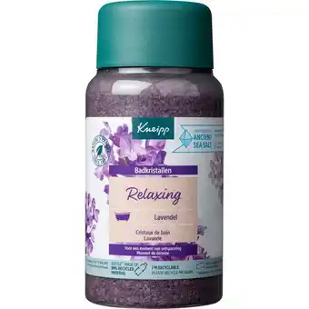 Etos Kneipp Relaxing Badkristallen 600 GR aanbieding