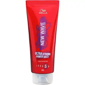 Etos Wella New Wave Ultra Strong Power Hold Haargel 200 ML aanbieding