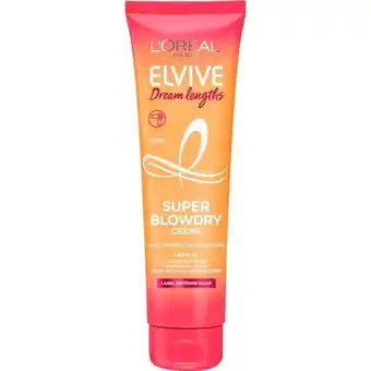 Etos L'Oréal Paris Elvive Dream Lengths Blowdry Cream 150 ML aanbieding