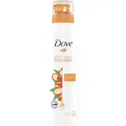 Etos Dove Argan Oil Shower Mousse 200 ml aanbieding
