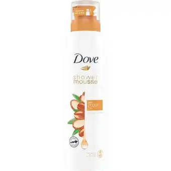 Etos Dove Argan Oil Shower Mousse 200 ml aanbieding