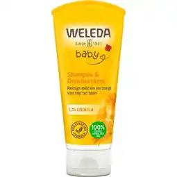 Etos Weleda Calendula Babyshampoo & Douchecrème 200 ML aanbieding