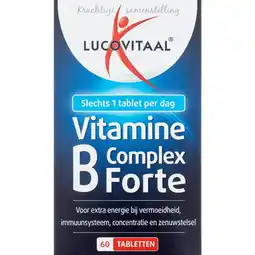 Etos Lucovitaal Vitamine B Complex Forte Tabletten aanbieding