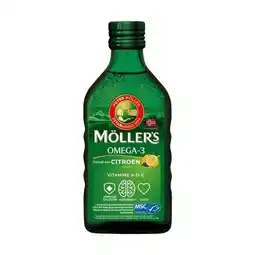 Etos Möller's Omega-3 Citroen aanbieding