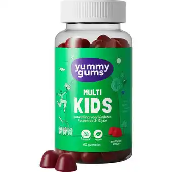 Etos Yummygums Kids Suikervrij 60 stuks aanbieding
