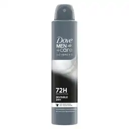 Etos Dove Men+Care Advanced Invisible Dry Anti-Transpirant Deodorant Spray 200 ML aanbieding