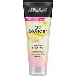Etos John Frieda Sheer Blonde Go Blonder Lightening Shampoo 250 ML aanbieding