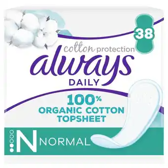 Etos ALWAYS DAILY COT LINER NORM 38 - BP aanbieding