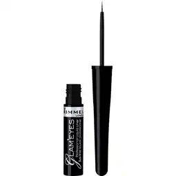 Etos Rimmel London Glam'Eyes Professional Eyeliner 001 Black Glamour aanbieding