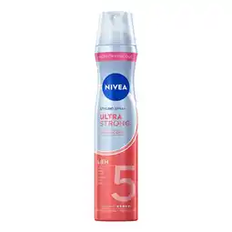 Etos NIVEA Ultra Strong Styling Spray 250 ML aanbieding
