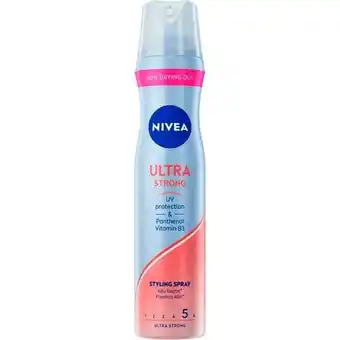 Etos NIVEA Ultra Strong Styling Spray 250 ML aanbieding