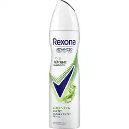 Etos Rexona Woman Advanced Protection Aloë Vera Deodorant Spray 150 ML aanbieding