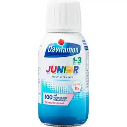 Etos Davitamon Junior 1+ Vloeibare Vitamines Framboos aanbieding