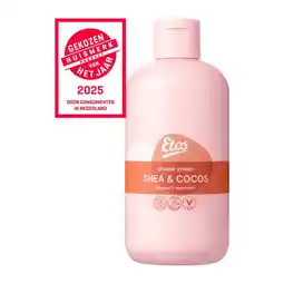 Etos Etos Showercream Shea butter & Coconut 250 ML aanbieding