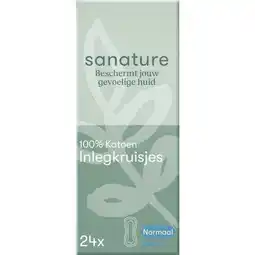Etos Sanature 100% Katoenen Inlegkruisjes Normaal Doosje 24 stuks aanbieding