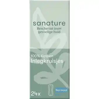 Etos Sanature 100% Katoenen Inlegkruisjes Normaal Doosje 24 stuks aanbieding