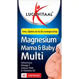Etos Lucovitaal Magnesium Mama & Baby Multi 30 capsules aanbieding