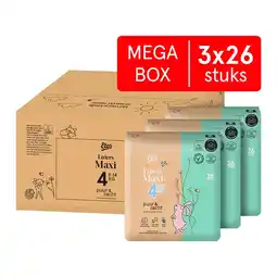 Etos Etos Puur & Zacht Luiers Maat 4 Maxi 7-18 kg 78 stuks aanbieding