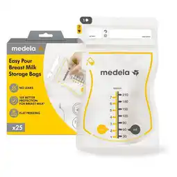 Etos Medela Moedermelkbewaarzakjes met schenktuit 25 stuks aanbieding