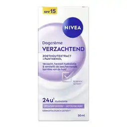 Etos NIVEA Essentials Dagcrème +24H Sensitive SPF15 50 ML aanbieding