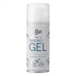 Etos Etos Men Sensitive Scheergel Mini 75 ML aanbieding