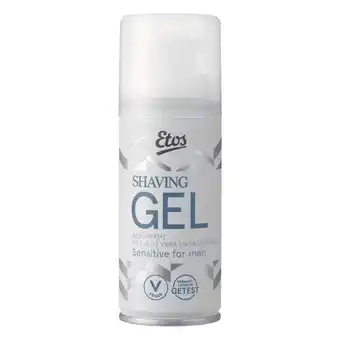 Etos Etos Men Sensitive Scheergel Mini 75 ML aanbieding
